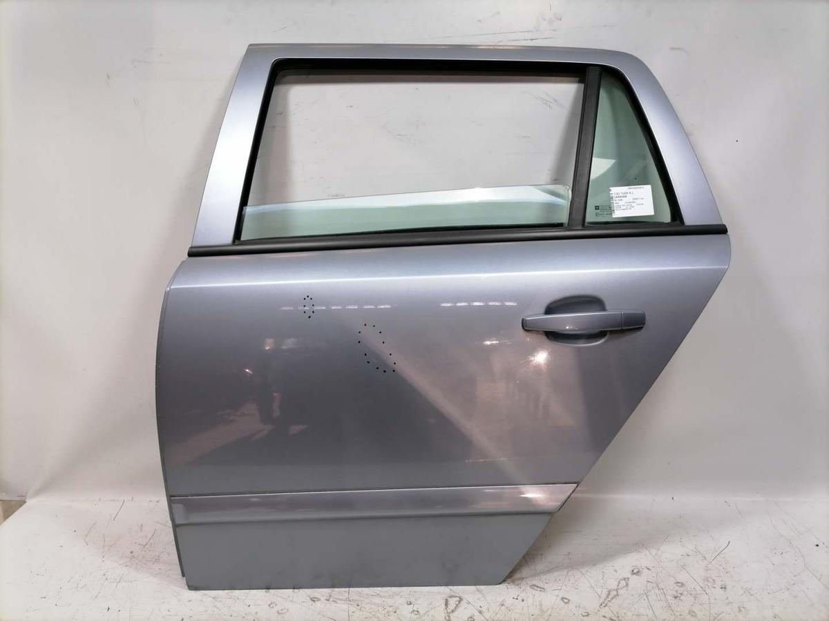 Opel Astra H original T&uuml;r hinten links 4AU Lichtsilber runder Stecker Kombi BJ06